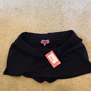 Edikted Navy Mini Skort